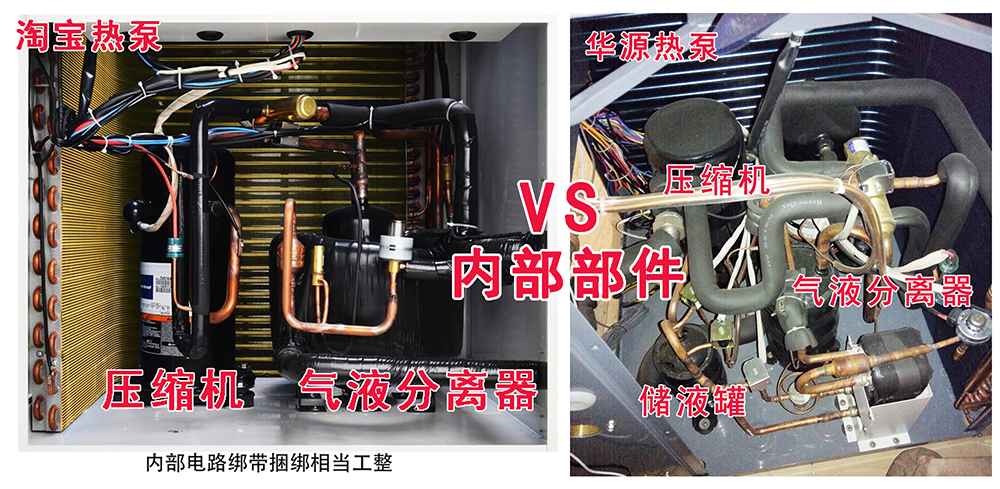 石家莊華源空氣能熱泵對比淘寶熱泵